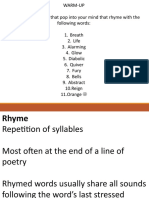 Rhyme
