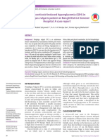 Glucocorticoid-Induced Hyperglycemia (GIH) in Pemphigus Vulgaris Patient at Bangli - Journal2019