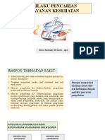 Perilaku Pencarian Pelayanan Kesehatan