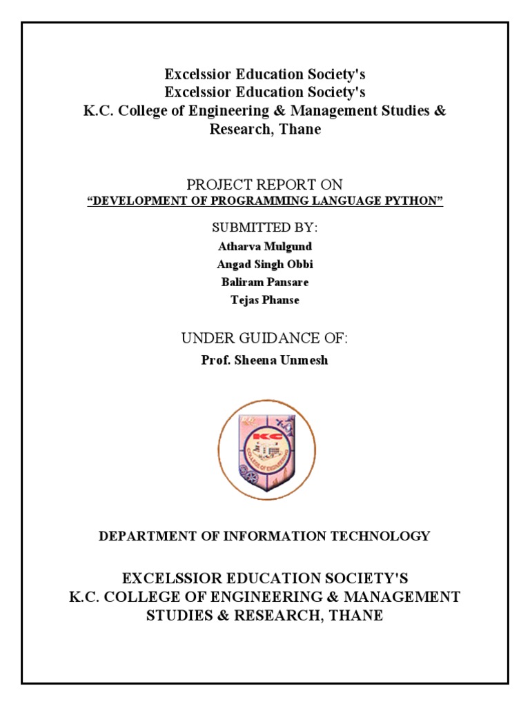 IEEE project report | PDF | Python (Programming Language) | Computer ...