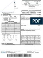 Fatura N.º 18100196 Hidrômetro N.º Y19L230818 Sequencial Fatura: 5208491082022001
