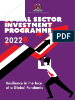 Social Sector Investment Programme 2022