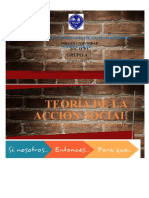 Teoría de La Acción Social: Universidad Autónoma de Santo Domingo Uasd-Curne