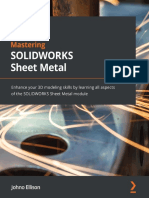 Mastering SOLIDWORKS Sheet Metal (2022)