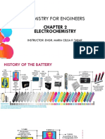 Electrochemistry Reactions and Redox Processes