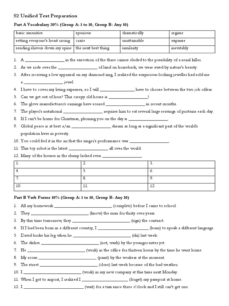 S2 UT Worksheet B PDF
