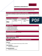 Planificación de La Unidad Didáctica