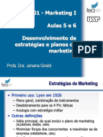 MKT Aulas 5 e 6 2017