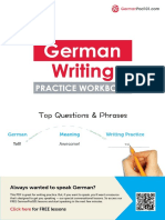 German writing