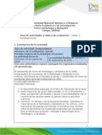 Guia de Actividades y Rubrica de Evaluación Tarea 1 Reconocimiento