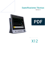 Monitor Multiparametros X12