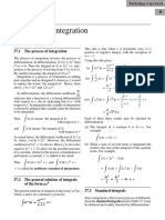Standard Integration