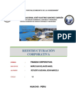 Finanzas Corporativas - Reestructuracion - Miercoles