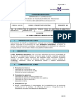 1 Programa Ps15.10 Estadística Descriptiva 2020