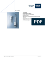 GROHE Specification Sheet 43907PI0