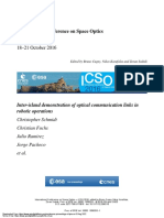 Biarritz, France 18-21 October 2016: ICSO 2016 International Conference On Space Optics