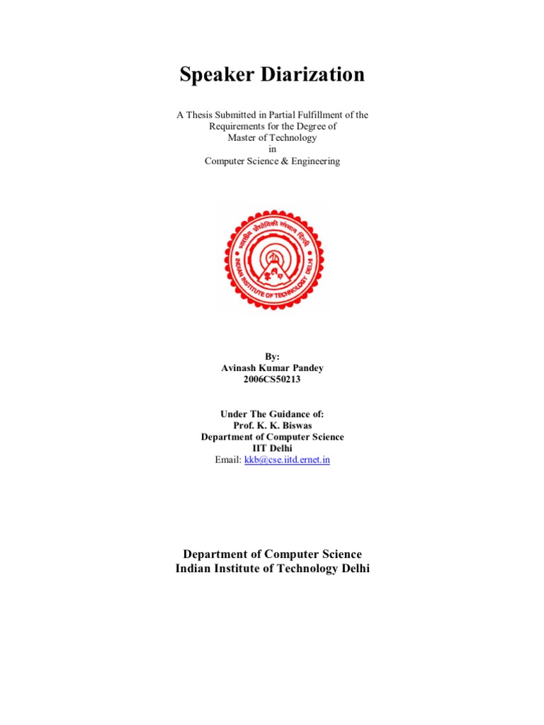 Speaker Diarization Overview | PDF | Spectral Density | Statistics