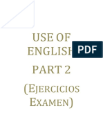 Examenes - Use of English (Part 2)