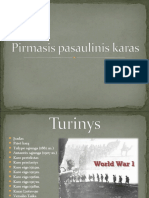 Pirmas Pasaulinis Karas Skaidres (Mokslobaze - LT)