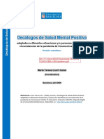 Decálogos de Salud Mental Positiva