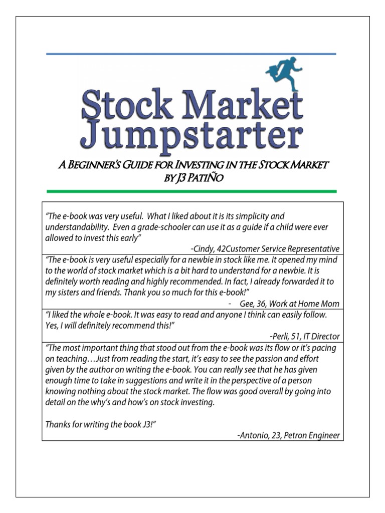 A Beginner S Guide For Investing in The Stock Market by J3 PatiÑo | PDF ...