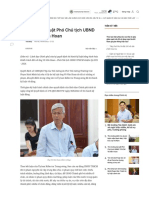 Thủ tướng kỷ luật Phó Chủ tịch UBND TPHCM Võ Văn Hoan _ Báo Dân trí