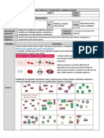 Planificación de Química: Átomos, Enlaces y Estructuras Moleculares