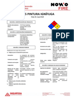 MSDS - Pintura Ignifuga