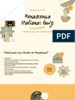 Quiz e Apresentação Renascença 