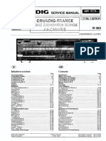 Grundig R 303 Service Manual