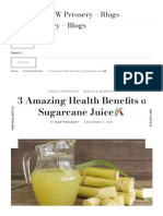 13 Top Health Benefits of Sugarcane Juice