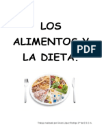 Los Alimentos y La Dieta - 3ºeso 1 Ev