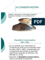 República Conservadora 1831-1861