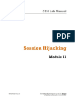CEH11 Lab Manual Module 11 - Session Hijacking