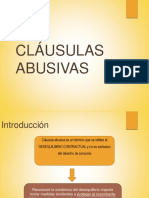 Cláusulas Abusivas