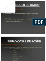 Indicadores de Sa de