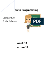 Presentation Week 11 IntProg Structure Pachshenko G.N.