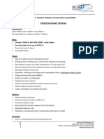 Ficha Técnica Unidad Yutong Estilo ZK6938HB9 9.5mts