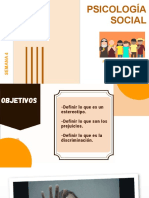 Semana 4 - Prejuicio y Discriminación