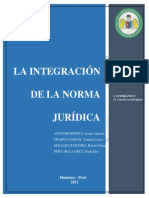 Integración Jurídica