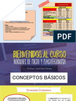 Concepto Básicos - Nociones de Economía