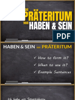 A1.2 Haben & Sein Im Präteritum