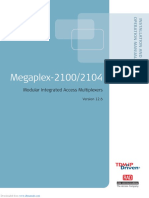 RAD Megaplex-2100 Installation and Operation Manual