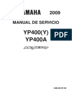 Manual de Servicio: YP400 (Y) YP400A