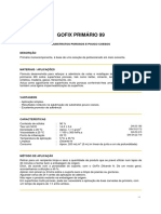 Ficha Técnica - Primário Monocomponente Gofix Primário 99