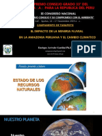 El Impacto de La Minería Fluvial en La Amazonía Peruana y El Cambio Climático - Camp. .De Tarapoto