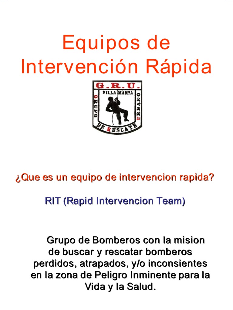 Dokumen - Tips Equipo Rit | PDF | Bombero | La seguridad