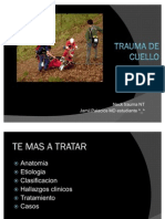 Trauma de Cuello