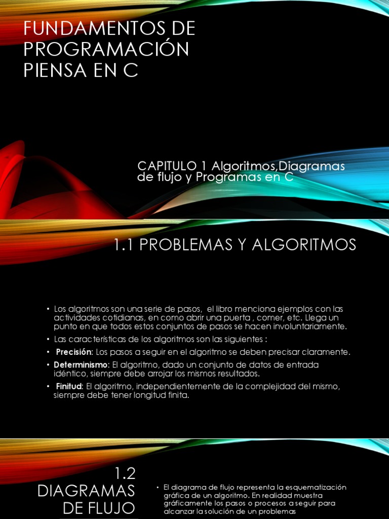 Fundamentos de Programación en C | PDF | Lenguaje de programación ...