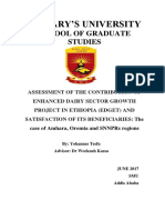 Final Thesis On EDGET Project From Yohannes MBA Project MGT